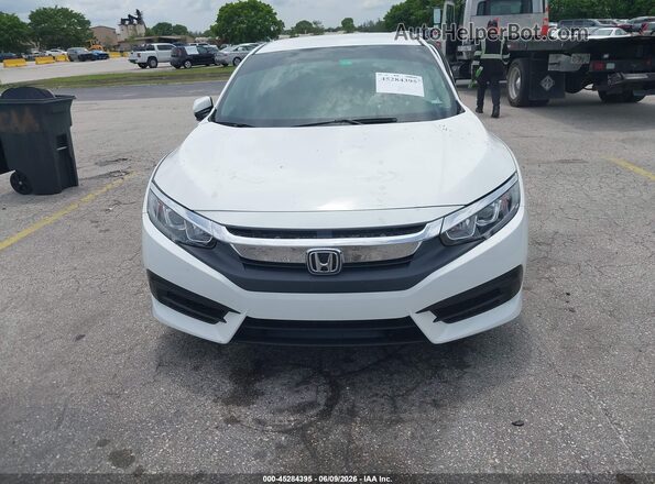 2HGFC2F55JH568498 2018 HONDA CIVIC White Սարքավորումների վահանակի տեսք