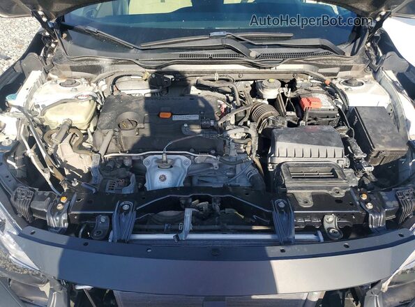 2HGFC2F55JH591750 2018 HONDA CIVIC White უკანა სალონის ხედი