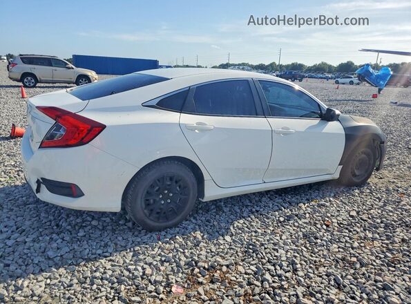 2HGFC2F55JH591750 2018 HONDA CIVIC White უკანა მარჯვენა