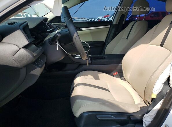 2HGFC2F55JH609244 2018 HONDA CIVIC White Front interior view