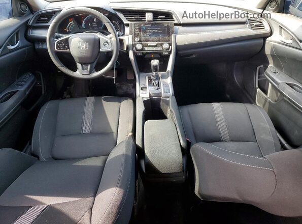 2HGFC2F55LH021721 2020 HONDA CIVIC Gray წინა პანელის ხედი