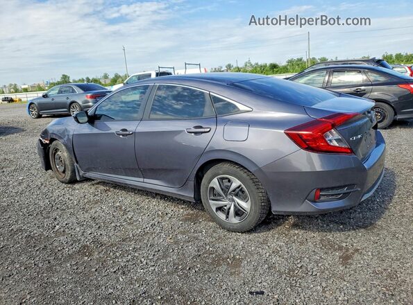 2HGFC2F55LH021721 2020 HONDA CIVIC Gray უკანა მარცხენა