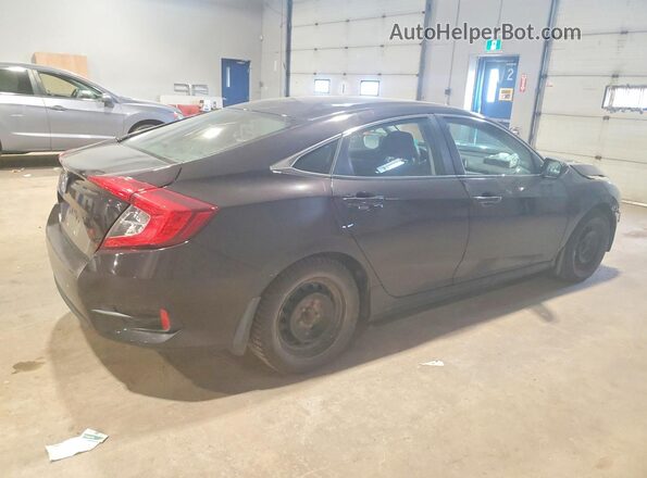 2HGFC2F56GH011981 2016 HONDA CIVIC Черный Задняя правая четверть