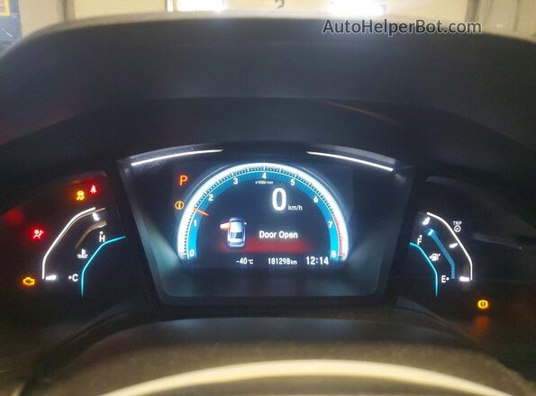 2HGFC2F56GH011981 2016 HONDA CIVIC Черный Вид щитка приборов