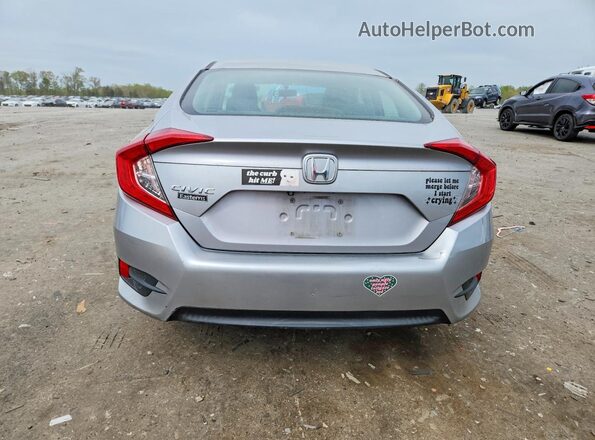 2HGFC2F56GH524079 2016 HONDA CIVIC Silver Rear view