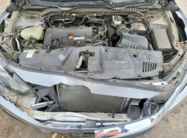 2HGFC2F56GH524079 2016 HONDA CIVIC Silver Rear interior view