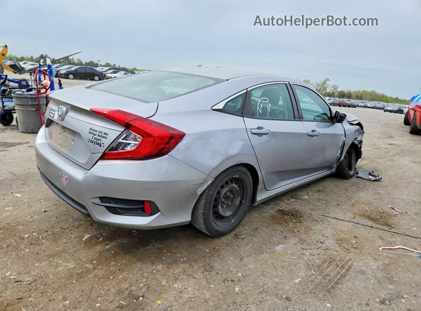 2HGFC2F56GH524079 2016 HONDA CIVIC Silver Rear right