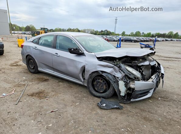 2HGFC2F56GH524079 2016 HONDA CIVIC Silver Front right