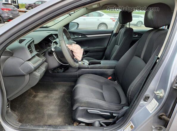 2HGFC2F56GH524079 2016 HONDA CIVIC Silver Front interior view