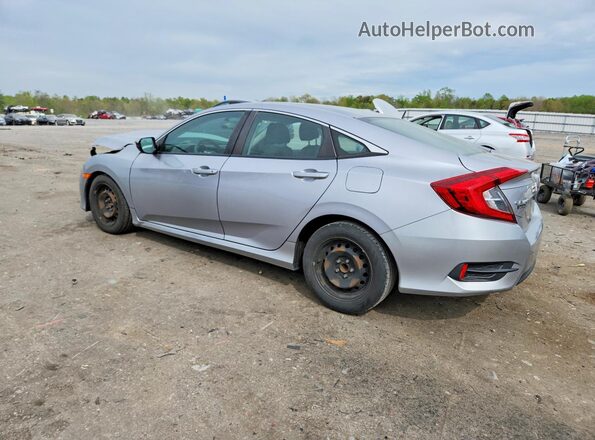 2HGFC2F56GH524079 2016 HONDA CIVIC Silver Rear left
