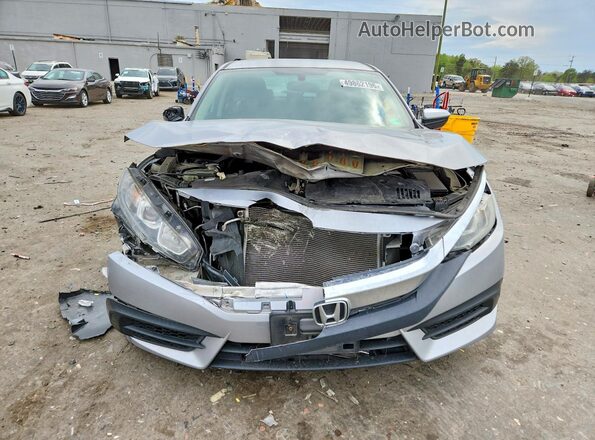 2HGFC2F56GH524079 2016 HONDA CIVIC Silver Front view