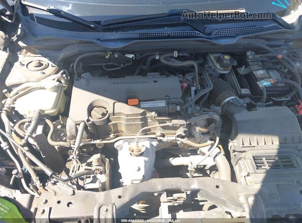 2HGFC2F56GH539682 2016 HONDA CIVIC Black Հետևի տեսք