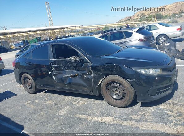 2HGFC2F56GH539682 2016 HONDA CIVIC Black Սալոնի հետևի տեսք