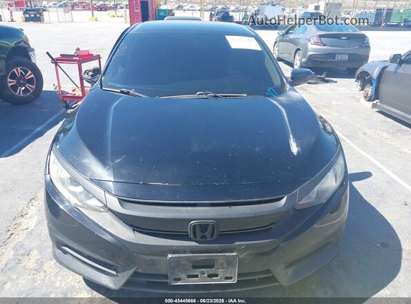 2HGFC2F56GH539682 2016 HONDA CIVIC Black Սարքավորումների վահանակի տեսք
