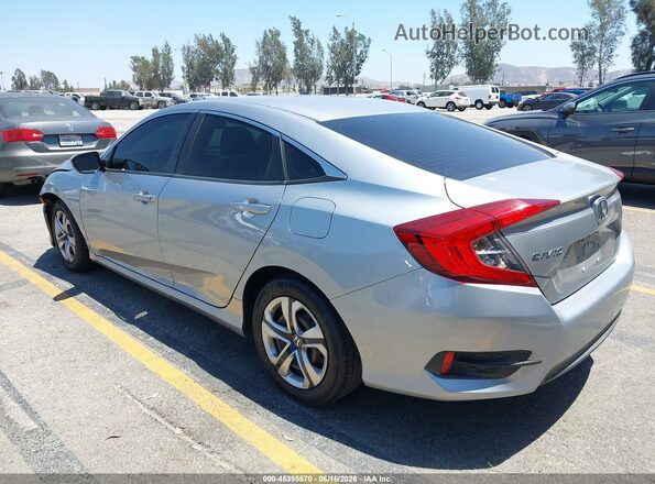 2HGFC2F56GH558684 2016 HONDA CIVIC Silver Задня ліва чверть