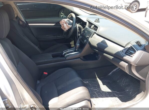 2HGFC2F56GH558684 2016 HONDA CIVIC Silver Вид салону спереду