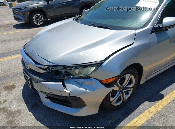 2HGFC2F56GH558684 2016 HONDA CIVIC Silver Вид спереду