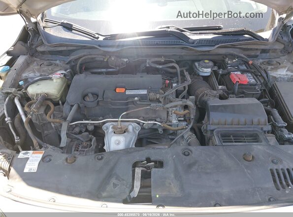 2HGFC2F56GH558684 2016 HONDA CIVIC Silver Вид ззаду