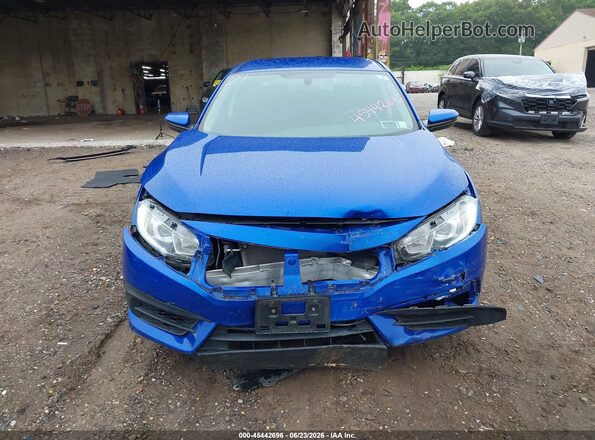 2HGFC2F56GH573878 2016 HONDA CIVIC Blue Սալոնի հետևի տեսք