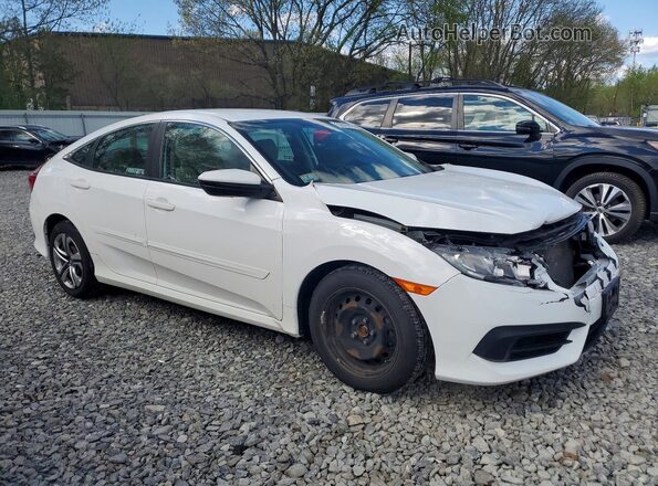 2HGFC2F56HH505355 2017 HONDA CIVIC Белый Передняя правая четверть