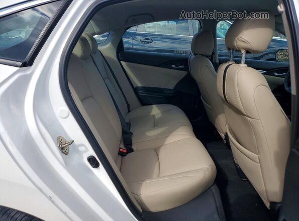 2HGFC2F56HH505355 2017 HONDA CIVIC Белый Вид задних сидений