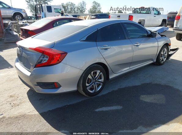 2HGFC2F56HH517070 2017 HONDA CIVIC Silver Trasero derecho