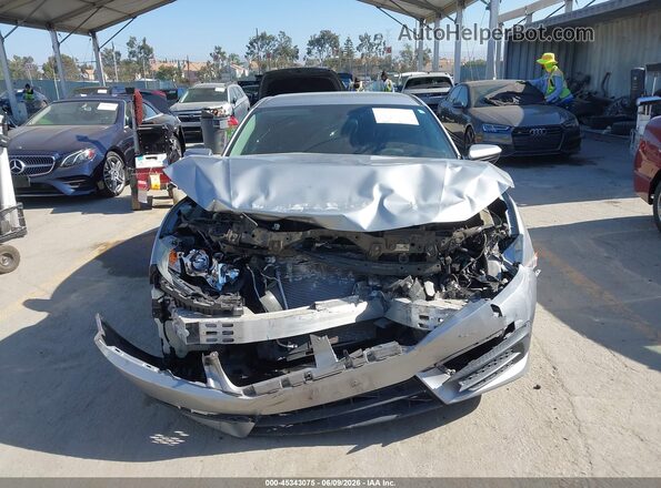 2HGFC2F56HH517070 2017 HONDA CIVIC Silver Vista interior trasera