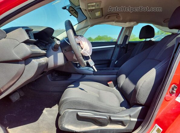 2HGFC2F56HH559805 2017 HONDA CIVIC Red Widok wnętrza z przodu