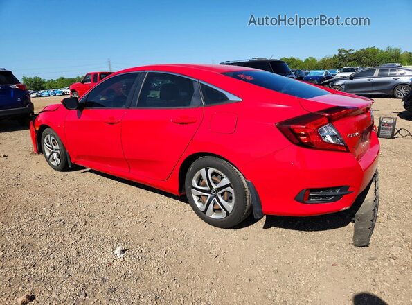 2HGFC2F56HH559805 2017 HONDA CIVIC Red Tył lewy