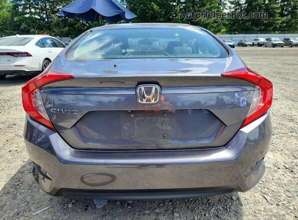 2HGFC2F56JH520590 2018 HONDA CIVIC Gray Rear view
