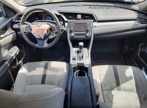 2HGFC2F56JH520590 2018 HONDA CIVIC Gray Dashboard view