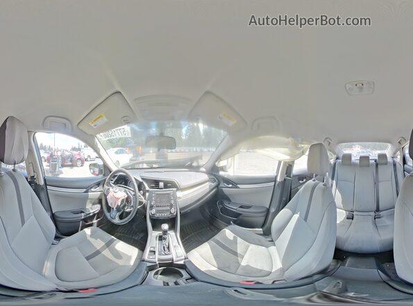 2HGFC2F56JH520590 2018 HONDA CIVIC Gray VIN sticker view