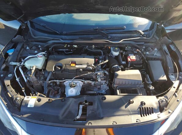 2HGFC2F56JH521562 2018 HONDA CIVIC Black Widok wnętrza z tyłu