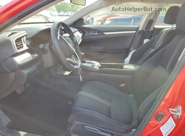 2HGFC2F56JH549622 2018 HONDA CIVIC Red Front interior view