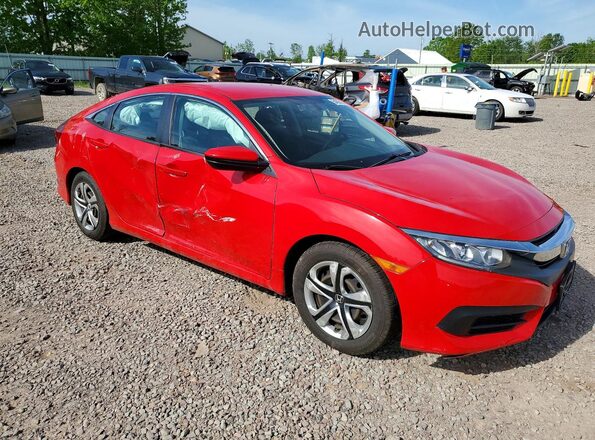 2HGFC2F56JH549622 2018 HONDA CIVIC Red Front right