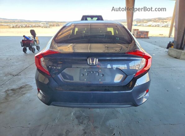 2HGFC2F56JH552004 2018 HONDA CIVIC Blue Vista trasera