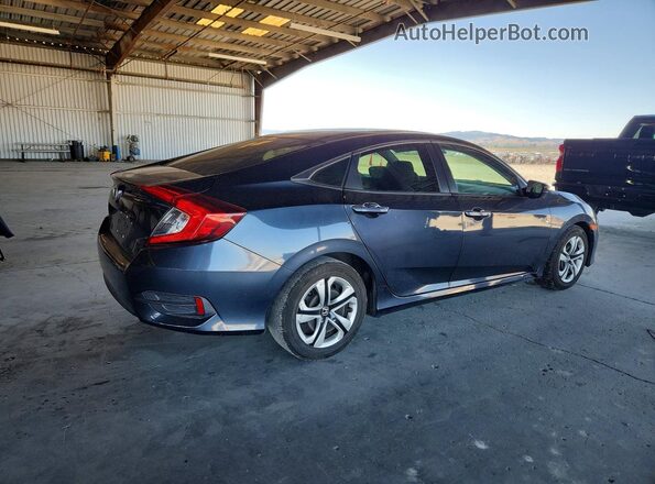 2HGFC2F56JH552004 2018 HONDA CIVIC Blue Trasero derecho