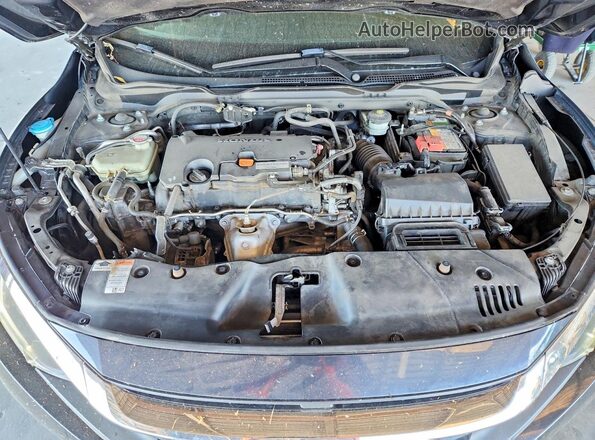 2HGFC2F56JH552004 2018 HONDA CIVIC Blue Vista interior trasera