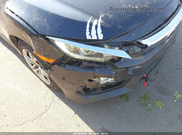 2HGFC2F56JH580773 2018 HONDA CIVIC Black Вид спереду