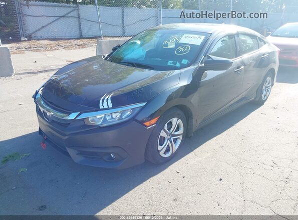 2HGFC2F56JH580773 2018 HONDA CIVIC Black Передня ліва чверть
