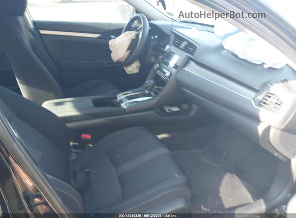 2HGFC2F56JH580773 2018 HONDA CIVIC Black Вид салону спереду