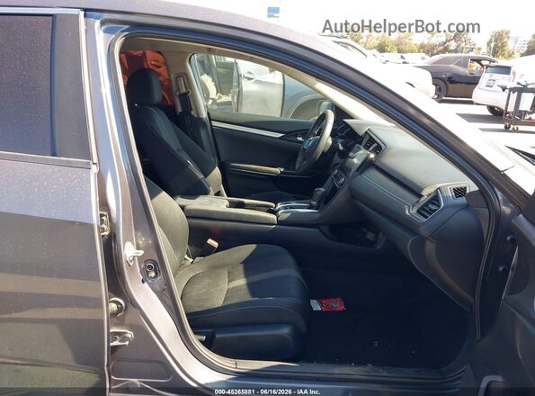 2HGFC2F56JH598481 2018 HONDA CIVIC Gray Սալոնի դիմացի տեսք