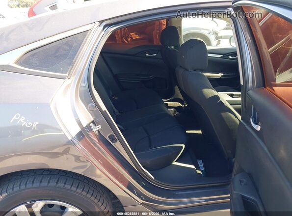 2HGFC2F56JH598481 2018 HONDA CIVIC Gray VIN կոդի պիտակի տեսք