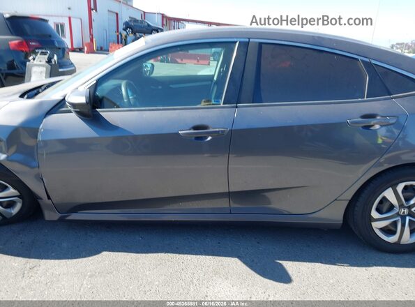 2HGFC2F56JH598481 2018 HONDA CIVIC Gray Սալոնի 360 աստիճան տեսք