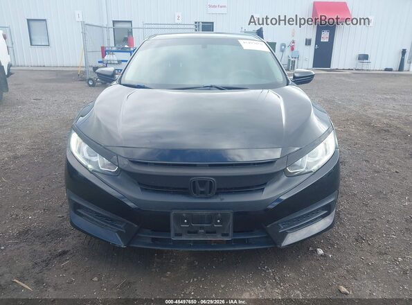 2HGFC2F56JH607728 2018 HONDA CIVIC Черный Вид щитка приборов