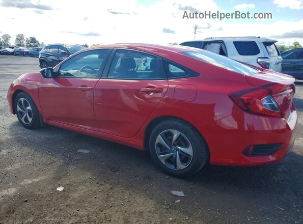 2HGFC2F56LH030282 2020 HONDA CIVIC Red Tył lewy