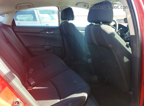 2HGFC2F56LH030282 2020 HONDA CIVIC Red Widok tylnych siedzeń