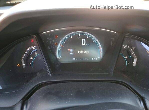 2HGFC2F57GH019376 2016 HONDA CIVIC Black Սարքավորումների վահանակի տեսք