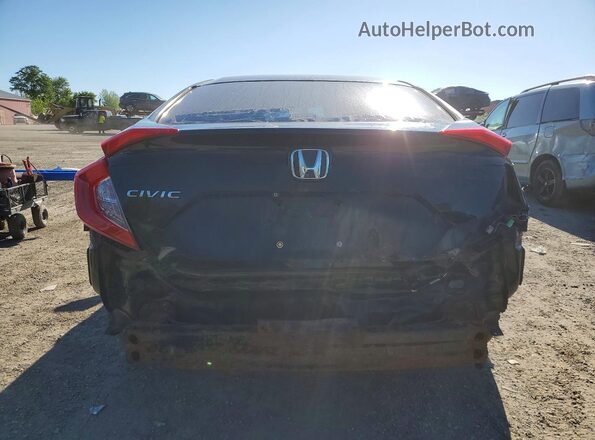 2HGFC2F57GH019376 2016 HONDA CIVIC Black Հետևի տեսք