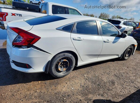 2HGFC2F57GH022519 2016 HONDA CIVIC White Trasero derecho